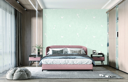 Обои в интерьере артикул 5065-4, Bigi, Bernardo Bartalucci Обои в интерьере артикул 5065-4, Bigi, Bernardo Bartalucci