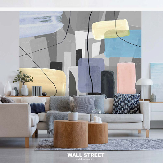 Фотообои в интерьере артикул Element 11, ELEMENT, Wall street