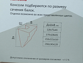 Артикул Консоль для балки 200Х130, Консоли для балок, Cosca в текстуре, фото 2