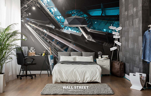 Фотообои в интерьере артикул Urban 31, URBAN, Wall street Фотообои в интерьере артикул Urban 31, URBAN, Wall street